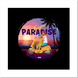 Tropic paradise Posters and Art